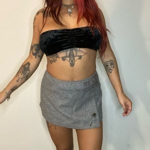 VINTAGE Y2K JUICY COUTURE PLEATED MIRO MINI SKIRT SIZE 4